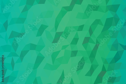 Abstract Green Polygon Mesh Background Graphic Resource for Modern Design