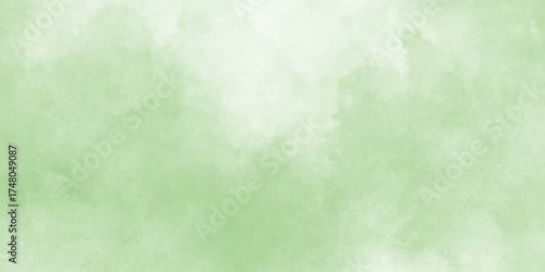 Soft green watercolor texture background, Vector watercolor texture in salad color. Ink paint brush stain. Light green watercolor background for textures background, green watercolor background. 