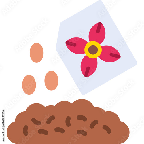 Flower Seed Icon