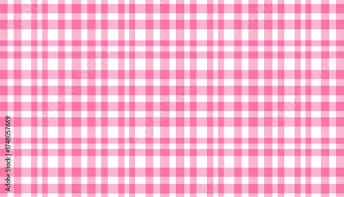 Pink and white checkered pattern (1)