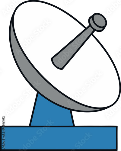 Wallpaper Mural Satellite Dish Icon Torontodigital.ca