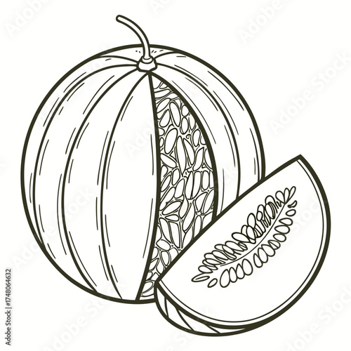 orient melon vector