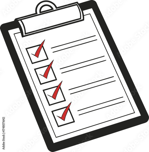 clipboard with checklist