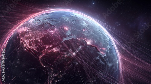 Global network earth