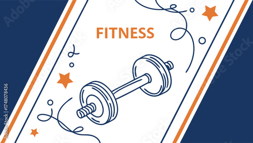Boost Your Wellness with This Dynamic Fitness Design, Ideal for Gyms, Personal Training, and Health Campaigns - Get Inspired and Stay Active