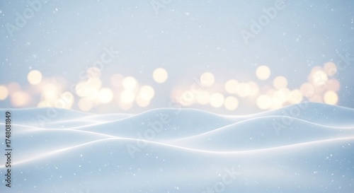 Soft focus bokeh lights abstract background gentle glow for creative design