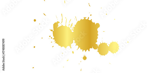 gold brush marks, gold color stain, golden brush stroke, golden texture with hand drawn