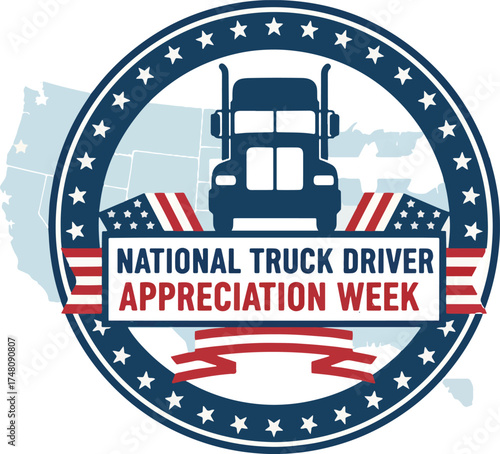 Truck Driver Appreciation Emblem