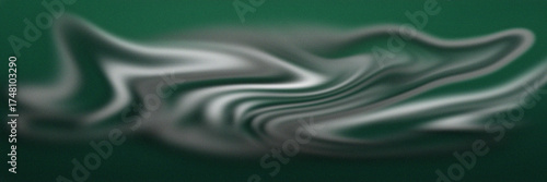 Elegant abstract emerald green background with subtle gray waves for modern designs or digital projects needing a touch of sophistication and organic flow
