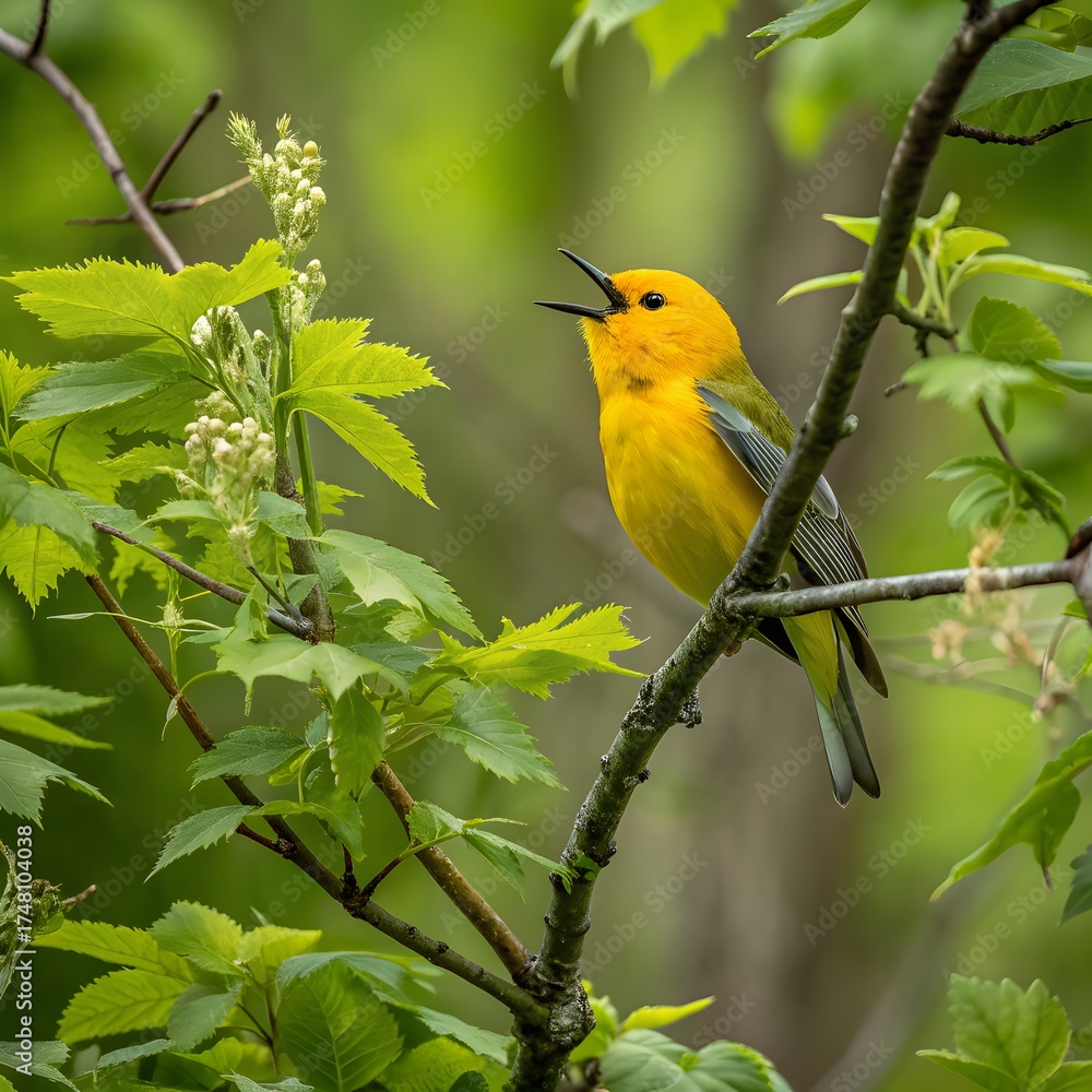 Obraz premium bird on a branch