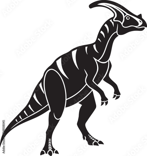 Parasaurolophus Silhouette