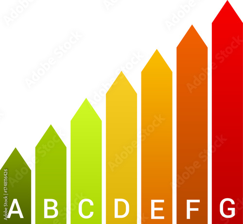 Energy-Efficient Home Design insulation icon. Energy efficiency icon, Electricity consumption, Efficiency rating sign, Sustainable living, Eco certification. Vector