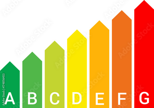 Energy-Efficient Home Design insulation icon. Energy efficiency icon, Electricity consumption, Efficiency rating sign, Sustainable living, Eco certification. Vector