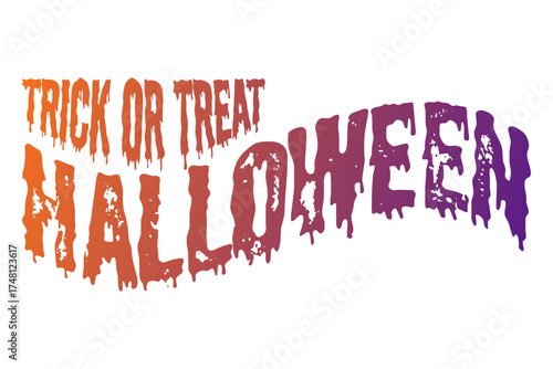 Halloween - ハロウィンHalloweenの文字の、よく目立つロゴマーク
