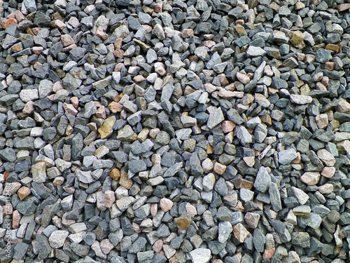Close up of small stones as nature background.