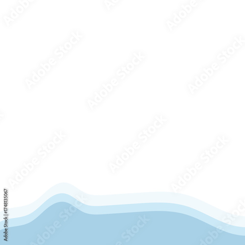 Snow Pile Footer Simple