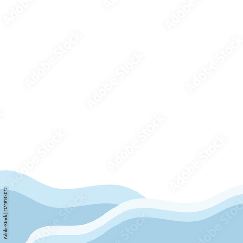 Snow Pile Footer Simple