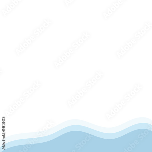 Snow Pile Footer Simple