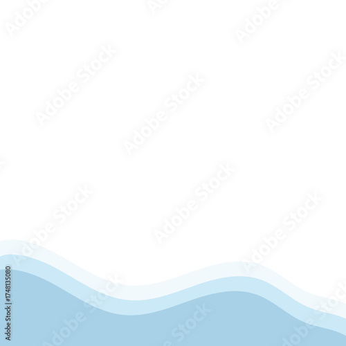Snow Pile Footer Simple