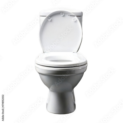 Toilet bowl. isolated on transparent background.