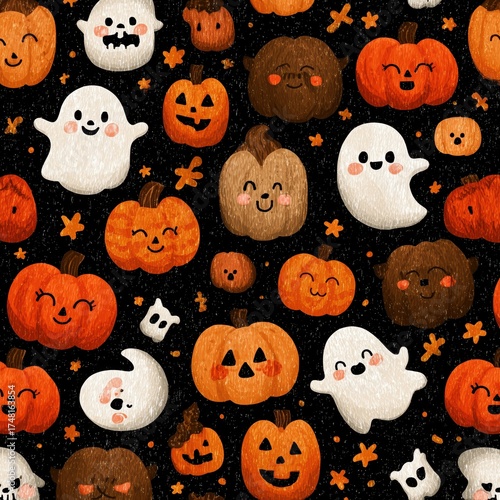 Cute Halloween Pattern