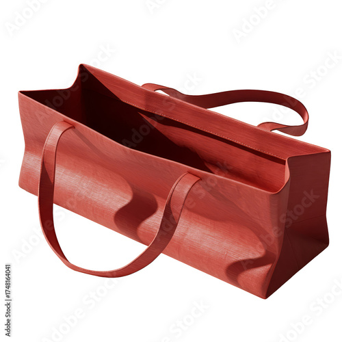 Wallpaper Mural Red Tote Bag Isolated Photo with Transparent Background Torontodigital.ca