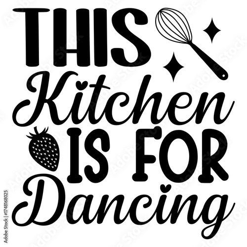 This kitchen is for dancing