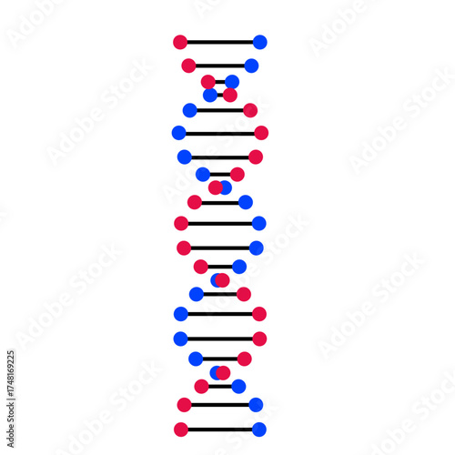 DNA Molecule Strand Graphic