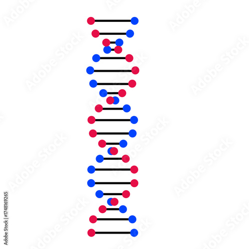 DNA Molecule Strand Graphic