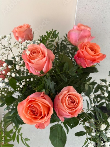 Wallpaper Mural bouquet of roses Torontodigital.ca