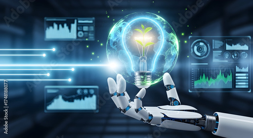 Harness the power of AI-driven sustainability solutions for a greener future, optimizing resources and reducing environmental impact with intelligent automation.