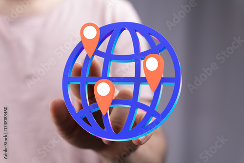 Illustrates global connecti...