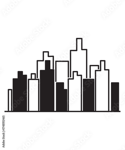 city icon, vector best flat icon.