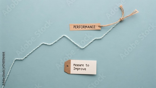 Measuring Performance Improvement with Tags and Trend Lines Concept