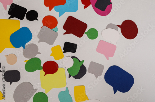Abstract image with colorfu...