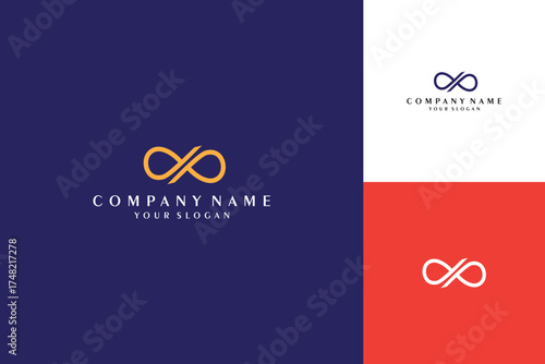 Elegant Infinity Symbol Logo Design for Enduring Brand Identity.