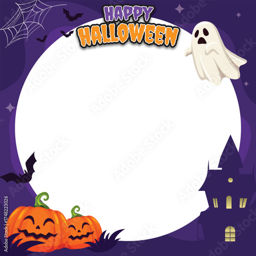 Happy Halloween Twibbon for Celebrate Halloween Day