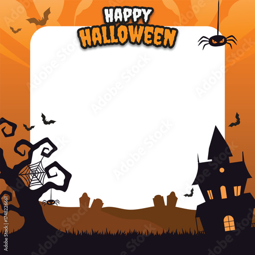 Happy Halloween Twibbon for Celebrate Halloween Day