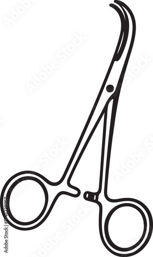 Medical Surgical instrument Forceps Used in Operation