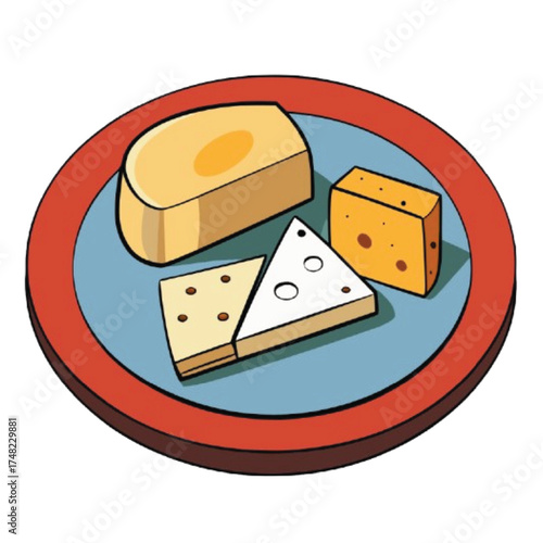 vector illustration of a sandwich