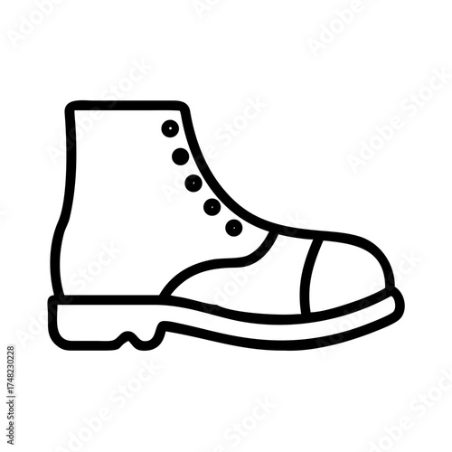 Black sneaker with white sole placed on a wooden surface, showcasing modern design and texture, ideal for fashion and lifestyle branding purposes