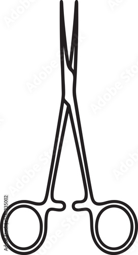 Medical Surgical instrument Forceps Used in Operation