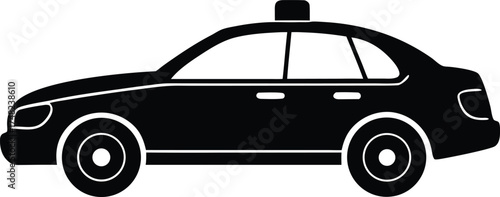  police car illustration, cop vehicle symbol  