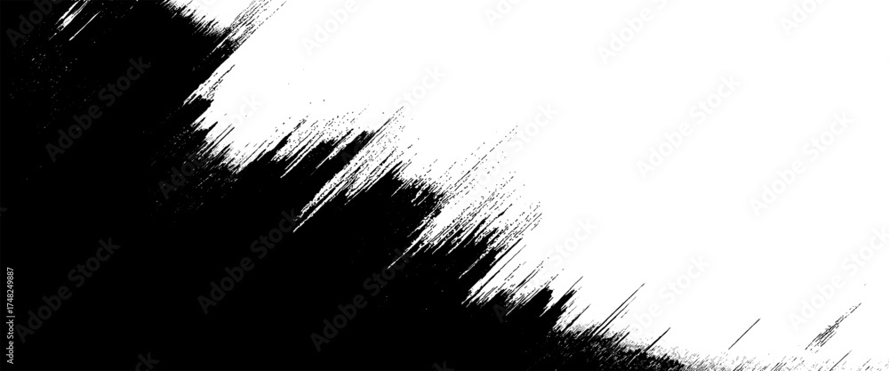 custom made wallpaper toronto digitalVector black brush art grunge texture ink print distress.	