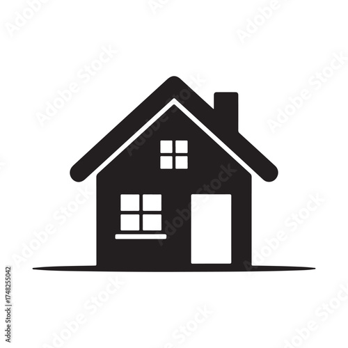 home icon on a white background. vector illustration EPS 10