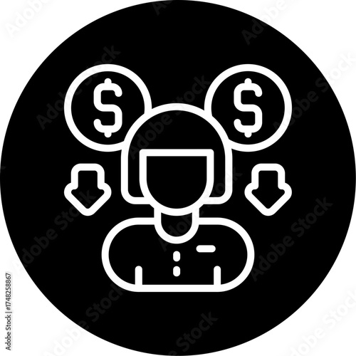 Affiliate Marketing Vector Icon Design