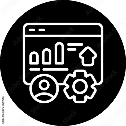 Traffic Sources Vector Icon Design