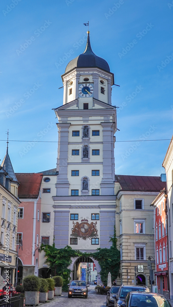 Fototapeta premium Stadtplatz von Vilshofen