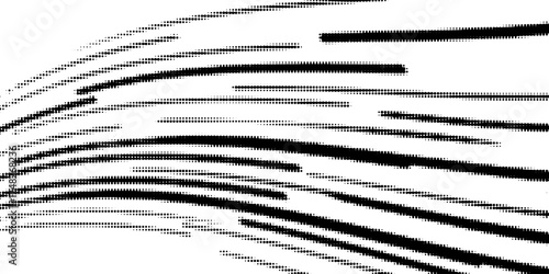 Comic book speed lines isolated on white background stripe effect style for manga speed frame, superhero action, explosion background. Motion line effect, pop art.