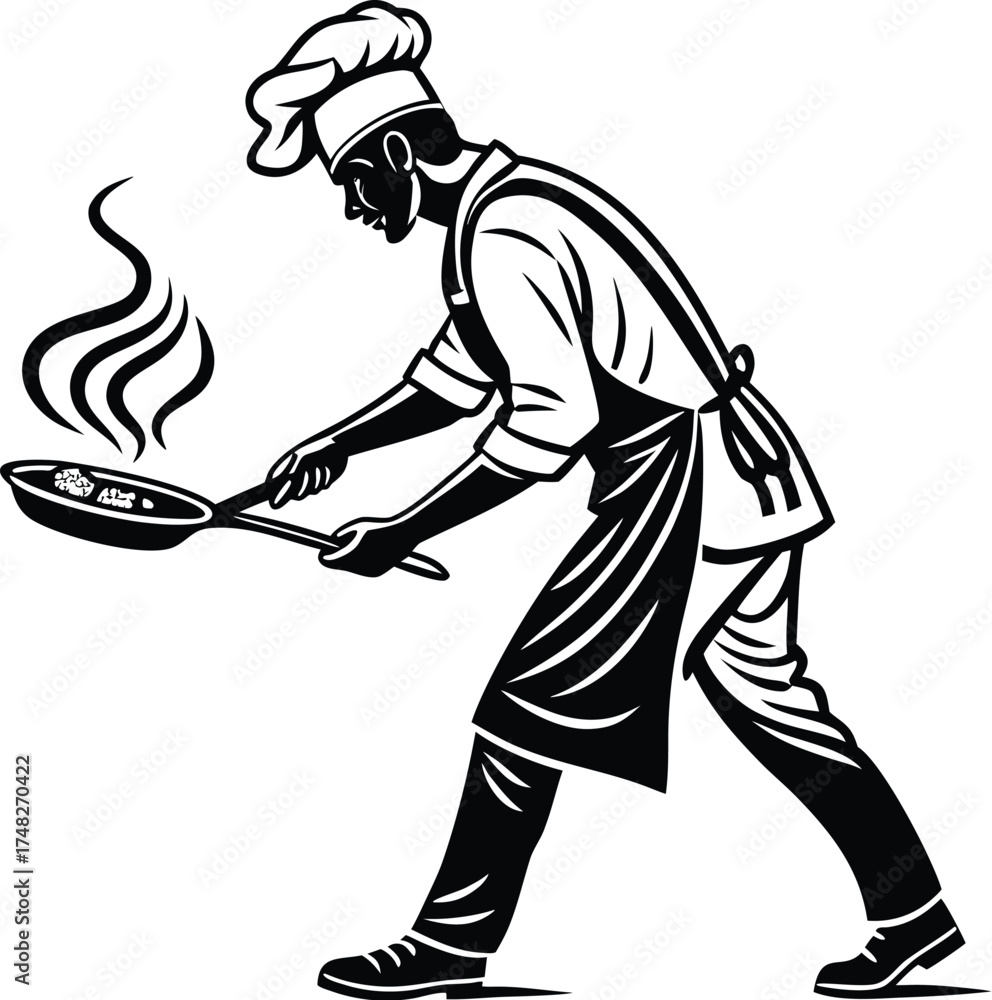 Fototapeta premium vector illustration of a man